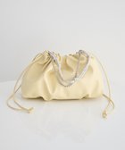 【アースミュージックアンドエコロジー/earth music&ecology】のマルチWAY巾着バッグ 人気、トレンドファッション・服の通販 founy(ファニー) ファッション Fashion レディースファッション Fashion for Women バッグ Bags おすすめ Recommended / Our Picks アクセサリー Fashion Accessories コンパクト Compact, Small Size シンプル Simple, Minimal スマート Smart, Elegant チェーン Chain, Chain Strap フォルム Silhouette, Form ポーチ Pouch, Small Case エレガント 上品 Elegant 巾着 Drawstring Bag, Kinchaku 財布 Wallet, Purse thumbnail Yellow|ID: prp329100004862696 ipo3291000000036117863