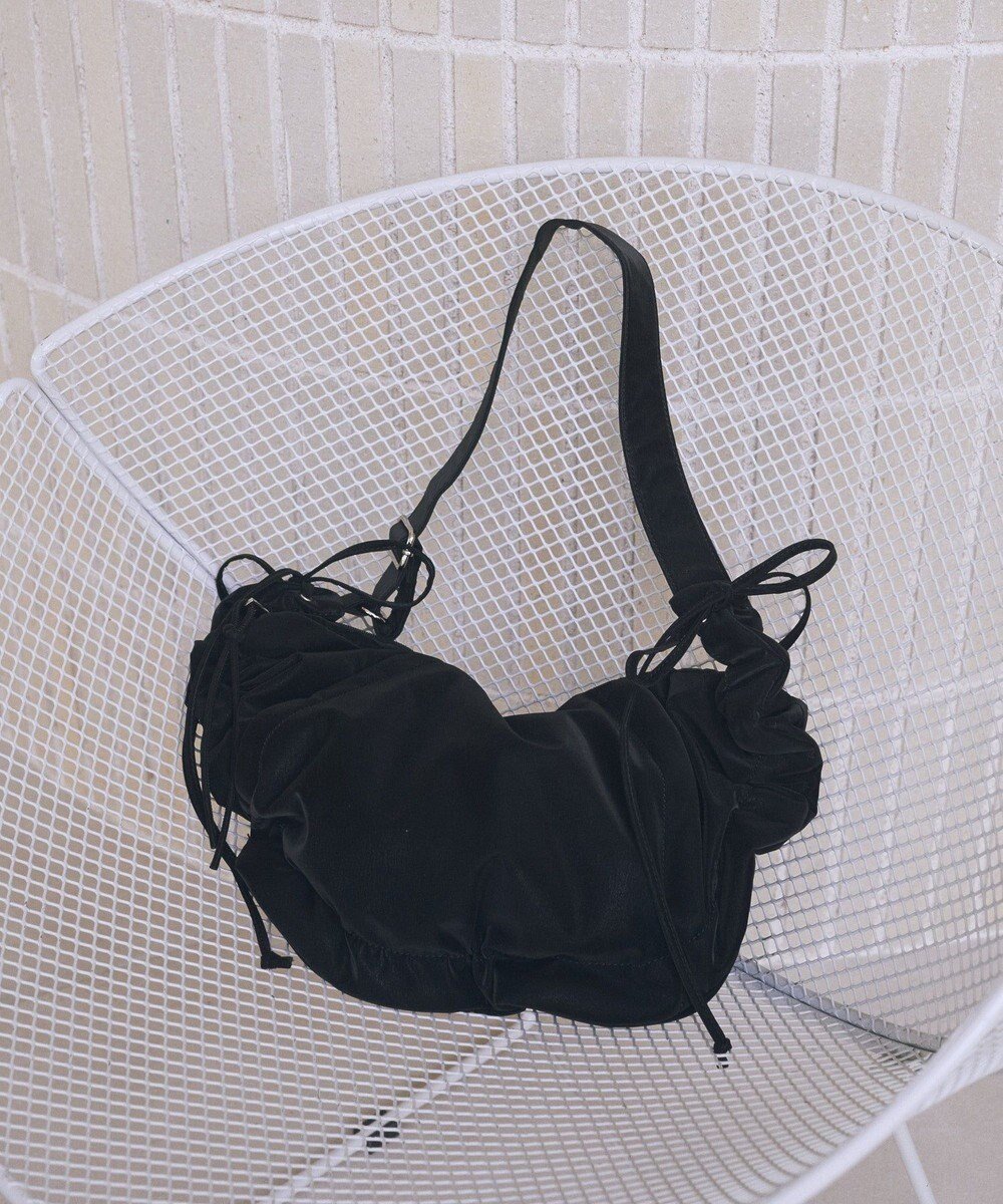 【アースミュージックアンドエコロジー/earth music&ecology】のドロストリボンショルダーバッグ 人気、トレンドファッション・服の通販 founy(ファニー) 　ファッション　Fashion　レディースファッション　Fashion for Women　バッグ　Bags　シンプル　Simple, Minimal　リボン　Ribbon, Bow　 other-1|ID: prp329100004862702 ipo3291000000036117923