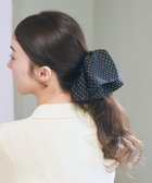 【アースミュージックアンドエコロジー/earth music&ecology】のドット2段フリルバンス 人気、トレンドファッション・服の通販 founy(ファニー) ファッション Fashion レディースファッション Fashion for Women シュシュ&ヘアアクセ/ヘアアレンジ Scrunchies & Hair Accessories アクセサリー Fashion Accessories ドット Polka Dot, Dot Pattern フリル Frill, Ruffle モノトーン Monotone, Black and White ロング Long, Long-Length thumbnail Black|ID: prp329100004862750 ipo3291000000036118256