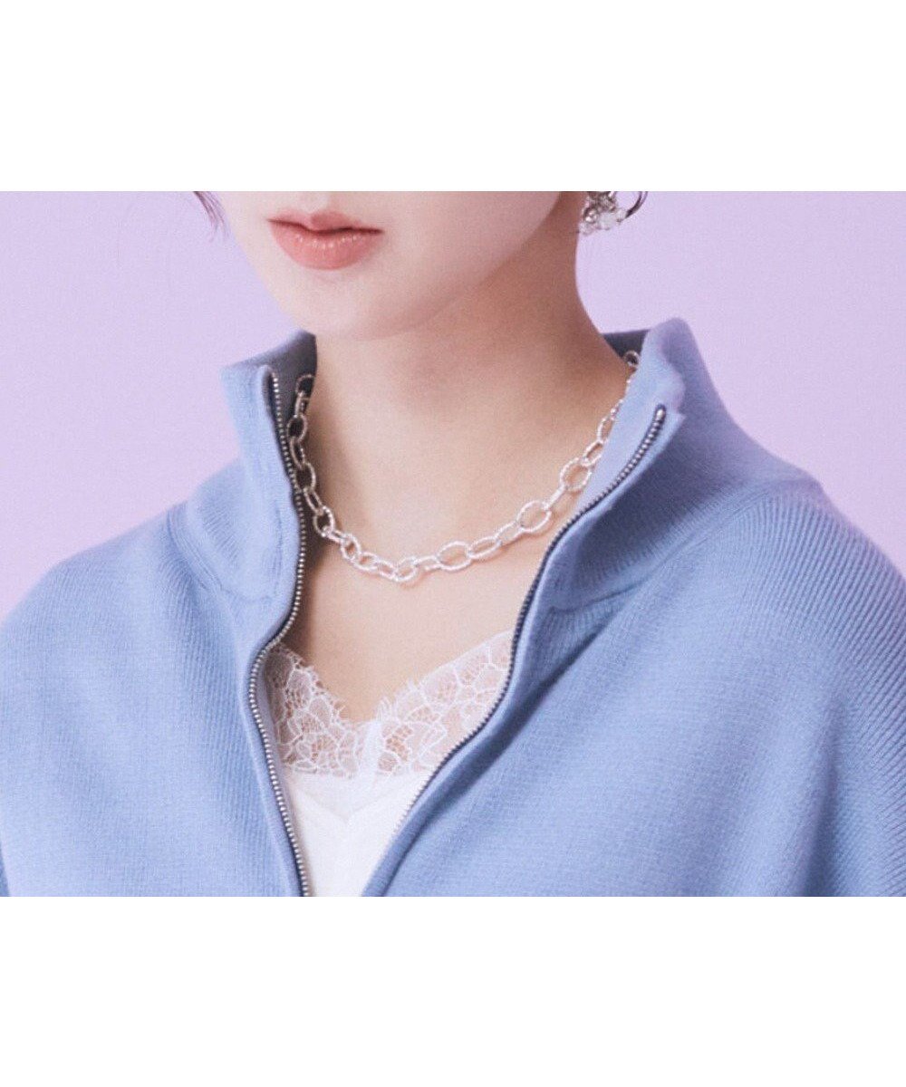 【アースミュージックアンドエコロジー/earth music&ecology】のジグザグチェーンマンテルネックレス インテリア・キッズ・メンズ・レディースファッション・服の通販 founy(ファニー) 　ファッション　Fashion　レディースファッション　Fashion for Women　ジュエリー　Jewelry　ネックレス　Necklaces & Pendants　アクセサリー　Fashion Accessories　チェーン　Chain, Chain Strap　ネックレス　Necklace, Pendant Necklace　Silver|ID: prp329100004862759 ipo3291000000036118325