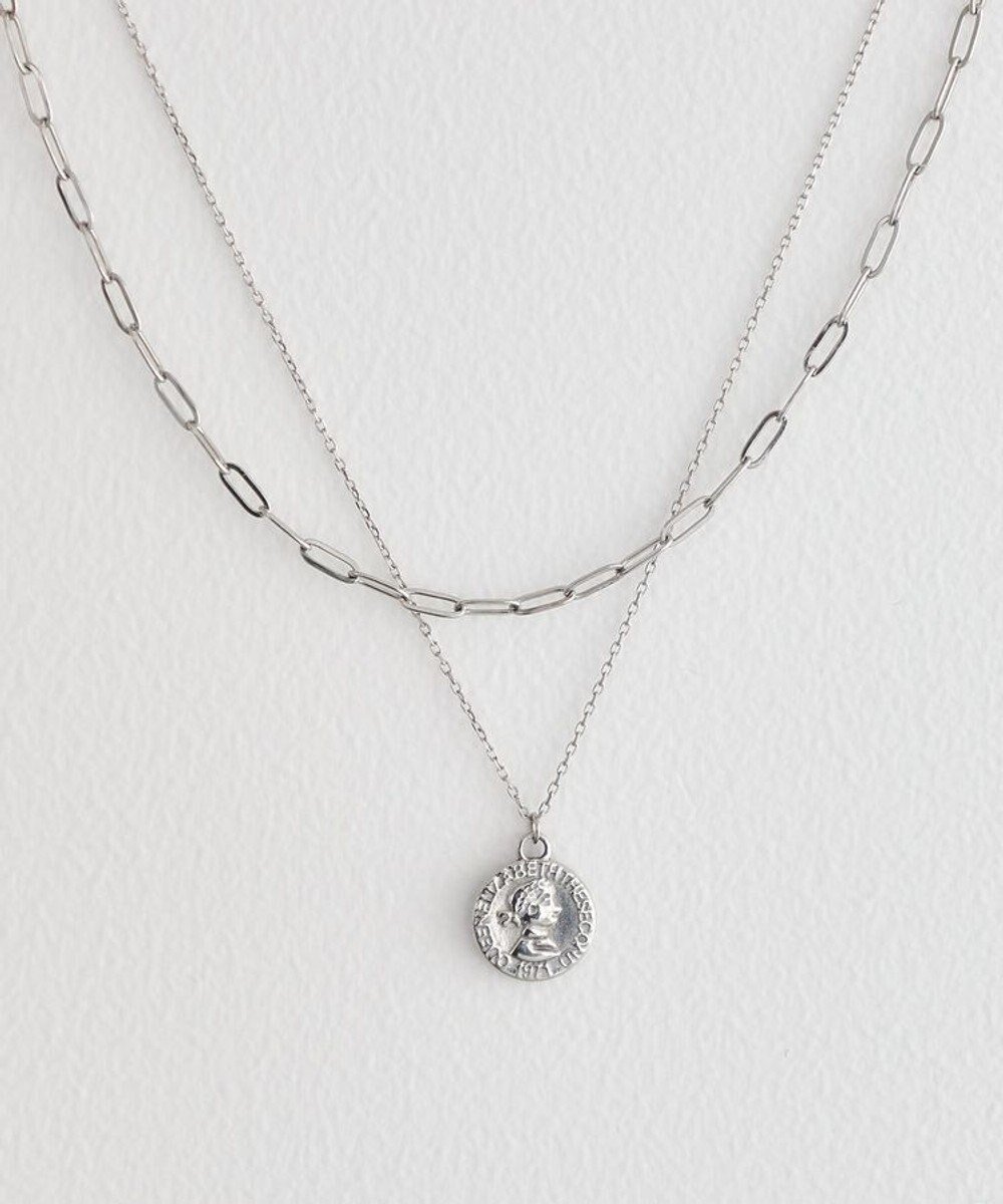 【アースミュージックアンドエコロジー/earth music&ecology】の【ステンレス】2SETコインネックレス インテリア・キッズ・メンズ・レディースファッション・服の通販 founy(ファニー) ファッション Fashion レディースファッション Fashion for Women ジュエリー Jewelry ネックレス Necklaces & Pendants おすすめ Recommended / Our Picks アクセサリー Fashion Accessories コイン Coin, Coin Design シンプル Simple, Minimal チェーン Chain, Chain Strap トレンド Trend, Trending Now ネックレス Necklace, Pendant Necklace モチーフ Motif, Design Theme Silver|ID: prp329100004862763 ipo3291000000036118357