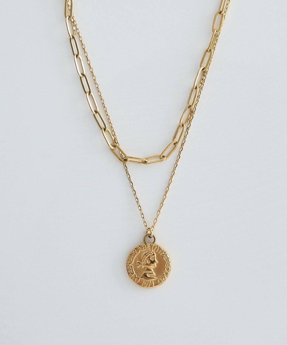 【アースミュージックアンドエコロジー/earth music&ecology】の【ステンレス】2SETコインネックレス インテリア・キッズ・メンズ・レディースファッション・服の通販 founy(ファニー) ファッション Fashion レディースファッション Fashion for Women ジュエリー Jewelry ネックレス Necklaces & Pendants おすすめ Recommended / Our Picks アクセサリー Fashion Accessories コイン Coin, Coin Design シンプル Simple, Minimal チェーン Chain, Chain Strap トレンド Trend, Trending Now ネックレス Necklace, Pendant Necklace モチーフ Motif, Design Theme Gold|ID: prp329100004862763 ipo3291000000036118359