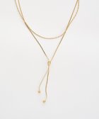 【アースミュージックアンドエコロジー/earth music&ecology】の【ステンレス】Y字ネックレス 人気、トレンドファッション・服の通販 founy(ファニー) ファッション Fashion レディースファッション Fashion for Women ジュエリー Jewelry ネックレス Necklaces & Pendants おすすめ Recommended / Our Picks アクセサリー Fashion Accessories シンプル Simple, Minimal チェーン Chain, Chain Strap デコルテ Décolleté, Neckline ネックレス Necklace, Pendant Necklace バランス Balance, Style Balance エレガント 上品 Elegant thumbnail Gold|ID: prp329100004862764 ipo3291000000036118377