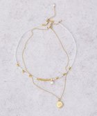 【アースミュージックアンドエコロジー/earth music&ecology】の【2SET】ビーズ&プレートネックレス 人気、トレンドファッション・服の通販 founy(ファニー) ファッション Fashion レディースファッション Fashion for Women ジュエリー Jewelry ネックレス Necklaces & Pendants アクセサリー Fashion Accessories シンプル Simple, Minimal ネックレス Necklace, Pendant Necklace プレート Plate, Dish モチーフ Motif, Design Theme エレガント 上品 Elegant thumbnail Gold|ID: prp329100004862765 ipo3291000000036118396