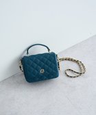 【アースミュージックアンドエコロジー/earth music&ecology】の【2WAY】チェーンコンパクトバッグ 人気、トレンドファッション・服の通販 founy(ファニー) ファッション Fashion レディースファッション Fashion for Women バッグ Bags おすすめ Recommended / Our Picks キルティング Quilted, Quilting コンパクト Compact, Small Size ショルダー Shoulder, Shoulder Strap シンプル Simple, Minimal チェーン Chain, Chain Strap エレガント 上品 Elegant thumbnail Green|ID: prp329100004862771 ipo3291000000036118532