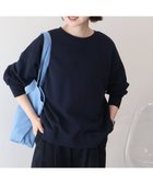 【アメリカンホリック/AMERICAN HOLIC】のコクーンスウェット 人気、トレンドファッション・服の通販 founy(ファニー) ファッション Fashion レディースファッション Fashion for Women トップス・カットソー Cut & Sew Tops レディースパーカー・カジュアルフーディー Casual Hoodies & Sweatshirts スウェット・クルーネックトップス Sweatshirts & Crewnecks / Relaxed Fit Sweat Tops アメリカン American Style 春 Spring スウェット / スエット Sweatshirt, Sweatwear スタイリッシュ Stylish, Fashionable デニム Denim, Jeans Material ベーシック Basic, Essential ボトム Bottoms, Lower Wear ポケット Pocket, Pocket Detail リラックス Relax, Relaxed Fit S/S・春夏 SS, Spring/Summer, Warm Season 夏 Summer thumbnail Navy|ID: prp329100004862775 ipo3291000000036118595