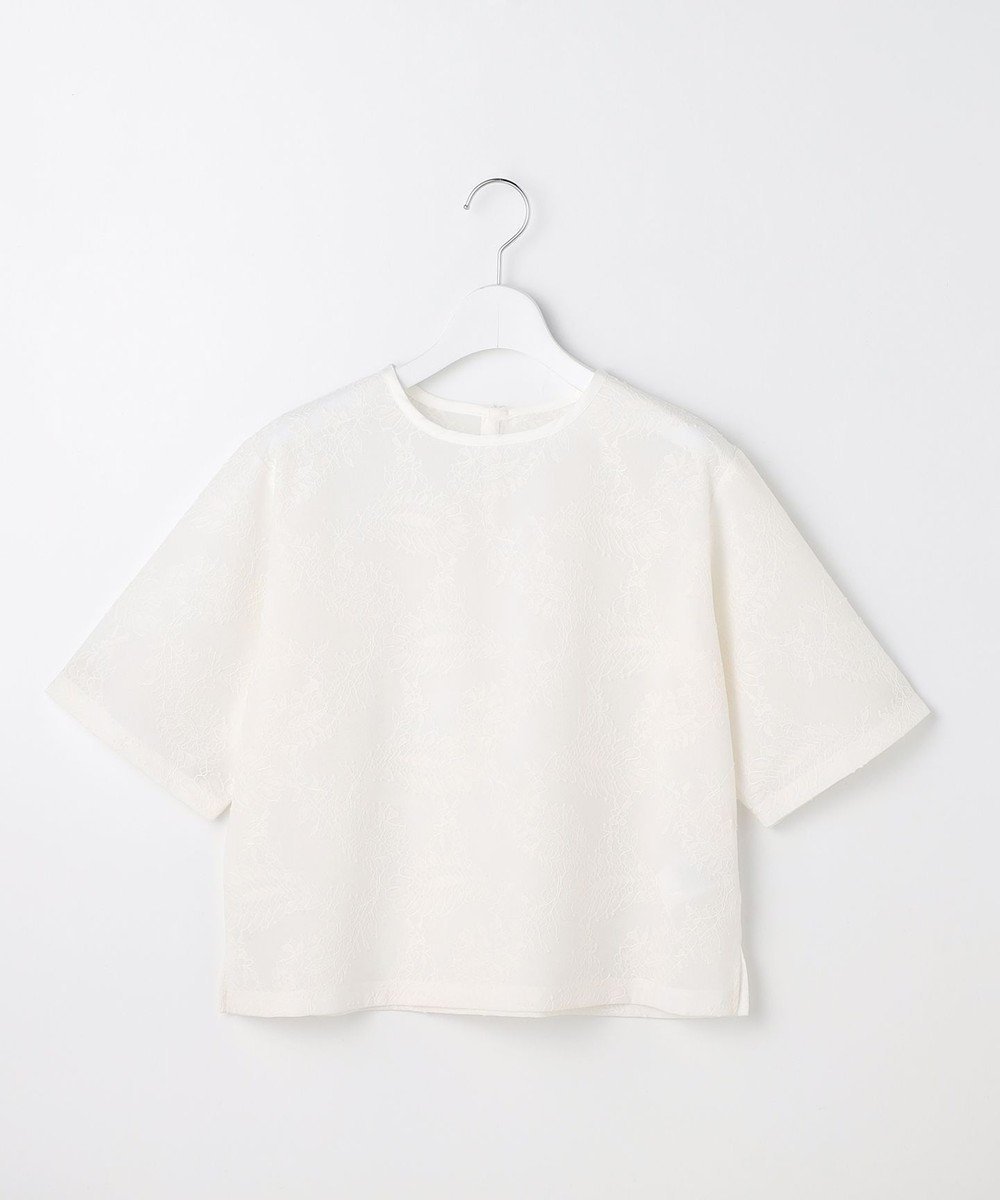 【エニィ スィス/any SiS】のレースクロップド プルオーバー 人気、トレンドファッション・服の通販 founy(ファニー) ファッション Fashion レディースファッション Fashion for Women トップス・カットソー Cut & Sew Tops シャツ・ブラウス・オフィスカジュアル Elegant Blouses & Button-Ups カジュアルプルオーバー・ニットトップス Pullovers & Knit Tops / Casual Pullovers おすすめ Recommended / Our Picks サテン Satin, Glossy Fabric シフォン Chiffon, Lightweight Fabric スリット Slit, Slit Detail ボンディング Bonding, Bonded Fabric レース Lace, Lace Fabric エレガント 上品 Elegant 夏 Summer 新作・新入荷 New Arrivals / New In 春 Spring S/S・春夏 SS, Spring/Summer, Warm Season other-1|ID: prp329100004862778 ipo3291000000036118631