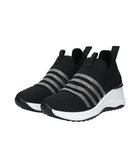 【ブリジット バーキン/Bridget Birkin】の【Bridget Birkin】ビジューニットヒールアップスニーカー 人気、トレンドファッション・服の通販 founy(ファニー) ファッション Fashion レディースファッション Fashion for Women トップス・カットソー Cut & Sew Tops ニット Knit Tops & Sweaters シアー Sheer, See-Through スニーカー Sneakers, Trainers スポーティ Sporty, Casual Athletic ビジュー Bijou, Jewel-like Accent フィット Fit, Slim Fit エレガント 上品 Elegant thumbnail ブラック雑材|ID: prp329100004862779 ipo3291000000036118648