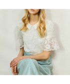 【トッカ/TOCCA】のLACE DREAMLET レースカットソー 人気、トレンドファッション・服の通販 founy(ファニー) ファッション Fashion レディースファッション Fashion for Women トップス・カットソー Cut & Sew Tops シャツ・ブラウス・オフィスカジュアル Elegant Blouses & Button-Ups ロングTシャツ・Tシャツ Longline T-Shirts & Tees カットソー・ベーシックTシャツ Cut-and-Sewn Tops / Stretch Tees & Basics 春 Spring カットソー Cut and Sewn Top カーディガン Cardigan, Knitwear シンプル Simple, Minimal ジャケット Jacket, Outerwear スカラップ Scallop, Scalloped Edge デニム Denim, Jeans Material バランス Balance, Style Balance フェミニン Feminine, Girly フラワー Flower, Floral モチーフ Motif, Design Theme リラックス Relax, Relaxed Fit レース Lace, Lace Fabric S/S・春夏 SS, Spring/Summer, Warm Season 夏 Summer エレガント 上品 Elegant 2026年 2026 thumbnail ホワイト系|ID: prp329100004862807 ipo3291000000036118960
