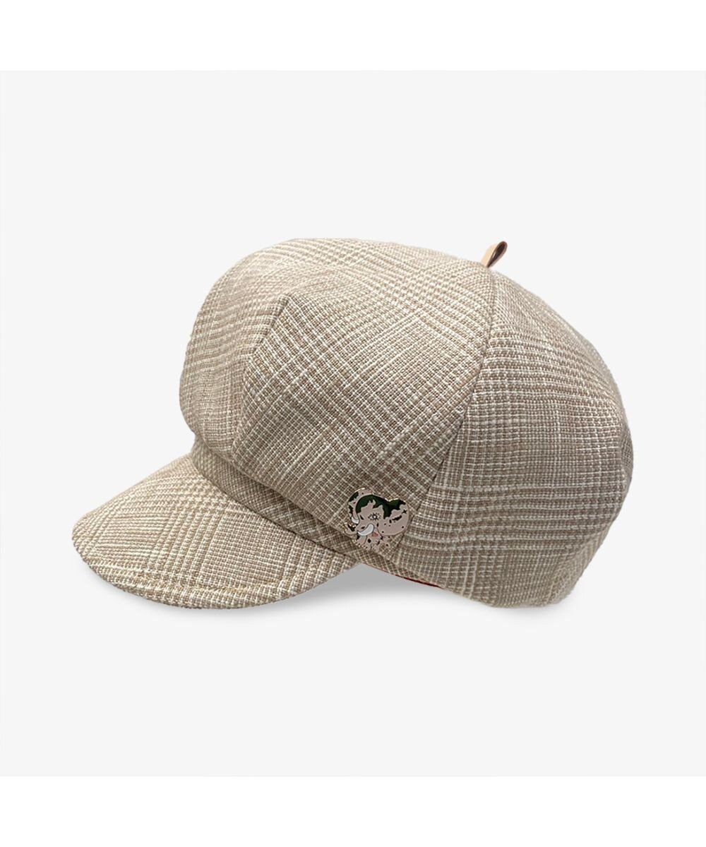 【林八百吉商店/HAYASHIYAOKICHI】のe-zoo beets インテリア・キッズ・メンズ・レディースファッション・服の通販 founy(ファニー) 　ファッション　Fashion　レディースファッション　Fashion for Women　キャップ&ハット　Hats & Caps　キャスケット　Casquette, Newsboy Cap　チェック　Check, Plaid, Tartan　ベーシック　Basic, Essential　帽子　Hat, Headwear　ベージュ|ID: prp329100004862956 ipo3291000000036149865