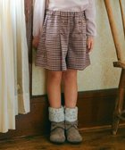 【エニィ/ANY / KIDS】のチェックショートパンツ 人気、トレンドファッション・服の通販 founy(ファニー) ファッション Fashion キッズファッション Fashion for Kids ボトムス Bottoms ショート Short, Short Length チェック Check, Plaid, Tartan ポケット Pocket, Pocket Detail ワンポイント One Point, Statement Accent エレガント 上品 Elegant 秋 Autumn A/W・秋冬 Autumn/Winter thumbnail ブラウン|ID: prp329100004862967 ipo3291000000036150078