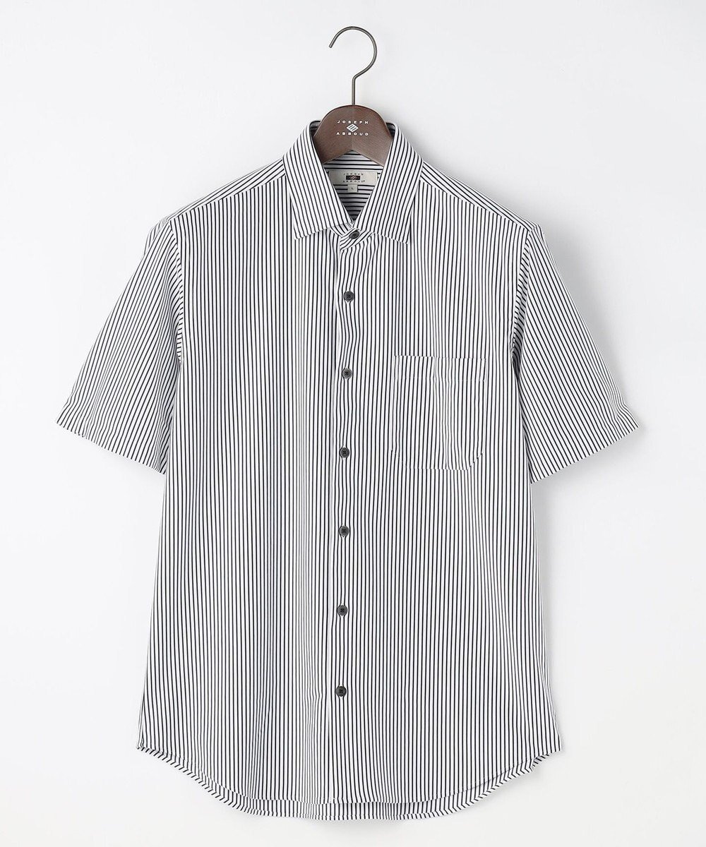 【ジョセフ アブード/JOSEPH ABBOUD / MEN】の【ジャージー素材・ストレッチ・イージーケア】コンパクトジャージーストライプシャツ インテリア・キッズ・メンズ・レディースファッション・服の通販 founy(ファニー) 　ファッション　Fashion　メンズファッション　Fashion for Men　トップス・カットソー　Cut & Sew Tops　メンズシャツ　Shirts　インナー　Innerwear　春　Spring　ジャケット　Jacket, Outerwear　ストライプ　Stripe, Striped Pattern　ストレッチ　Stretch, Stretchy Fabric　スラックス　Slacks, Dress Pants　デニム　Denim, Jeans Material　ドレス　Dress, One-Piece　フィット　Fit, Slim Fit　ボーダー　Border, Stripe　リラックス　Relax, Relaxed Fit　ワイド　Wide, Wide Fit　S/S・春夏　SS, Spring/Summer, Warm Season　おすすめ　Recommended / Our Picks　夏　Summer　エレガント 上品　Elegant　ビジネス 仕事 通勤　Business / Work / Commuting　ネイビー系1|ID: prp329100004862974 ipo3291000000036150164