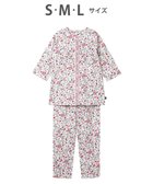 【ワコール/WACOAL】のワコール_リラックス&スリープ パジャマ 7分袖 長袖 長ズボン 綿100%(本体) ミントン レディース NDT255 /ワコール 人気、トレンドファッション・服の通販 founy(ファニー) ファッション Fashion レディースファッション Fashion for Women トップス・カットソー Cut & Sew Tops 長袖 Long Sleeve, Full Sleeve パジャマ Pajamas, Sleepwear フラワー Flower, Floral ボトム Bottoms, Lower Wear リボン Ribbon, Bow リラックス Relax, Relaxed Fit thumbnail ピンク|ID: prp329100004862993 ipo3291000000036150515