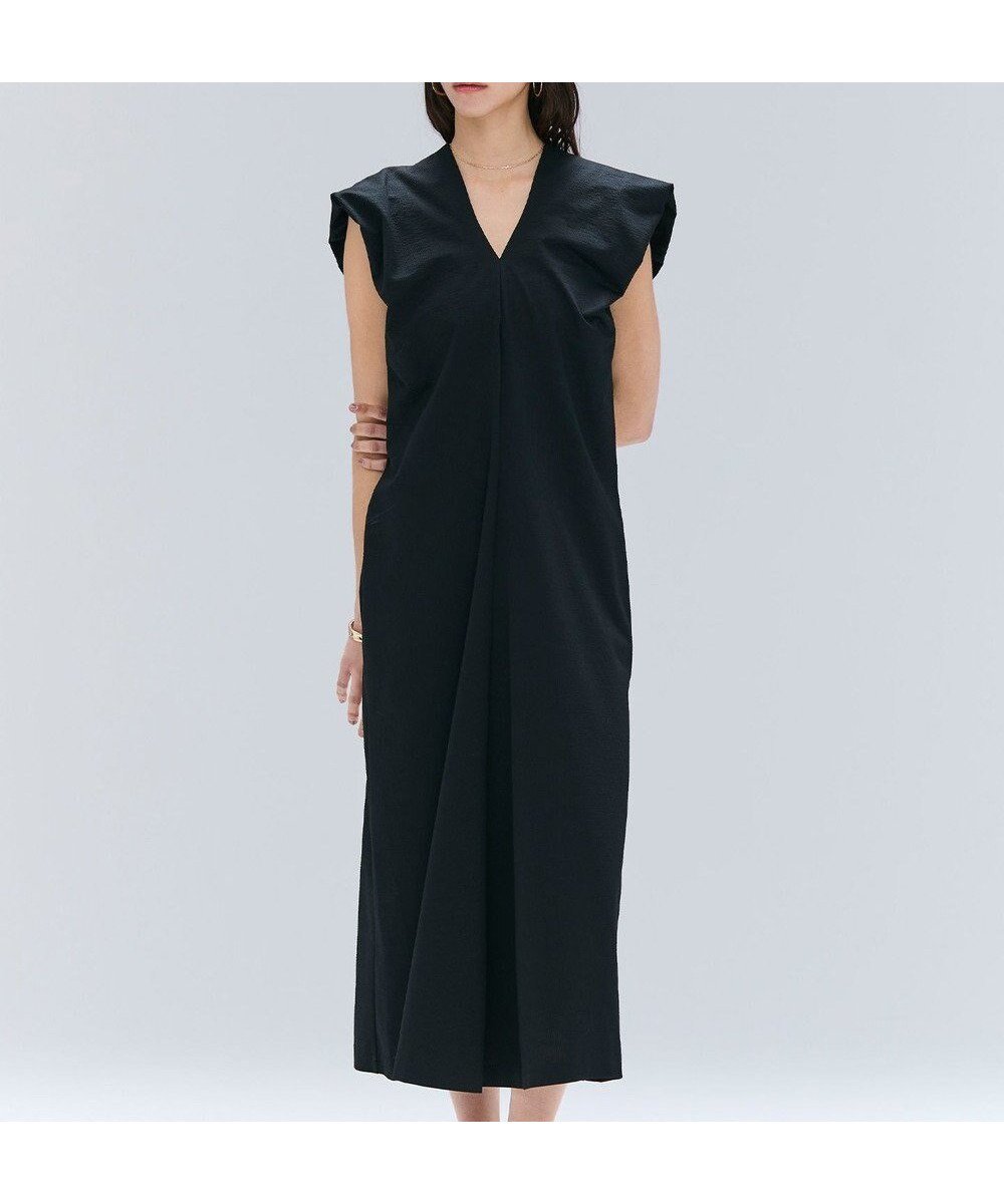 【ベイジ,/BEIGE,】の【洗える】SCALA / コットンリネンボリュームスリーブワンピース インテリア・キッズ・メンズ・レディースファッション・服の通販 founy(ファニー) ファッション Fashion レディースファッション Fashion for Women ワンピース Dresses アクセサリー Fashion Accessories エレガント 上品 Elegant シンプル Simple, Minimal ストライプ Stripe, Striped Pattern デコルテ Décolleté, Neckline リネン Linen, Linen Fabric ロング Long, Long-Length 夏 Summer 春 Spring S/S・春夏 SS, Spring/Summer, Warm Season 洗える Machine Washable Black|ID: prp329100004862997 ipo3291000000036150649