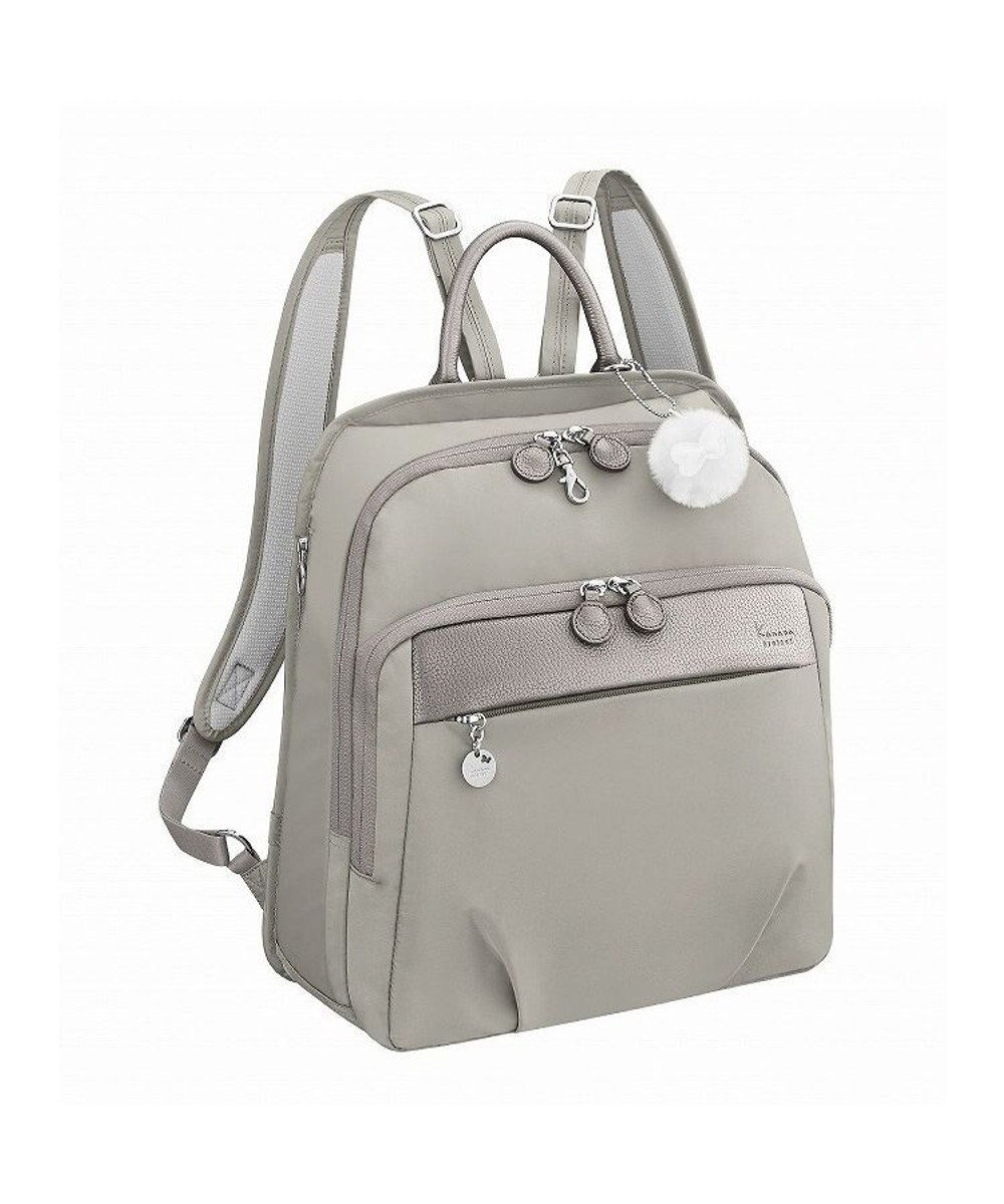 【エースバッグズアンドラゲッジ/ACE BAGS & LUGGAGE】のKanana project PJ1-4th リュックサック A4 67645 カナナ プロジェクト 軽量 軽い 旅行 インテリア・キッズ・メンズ・レディースファッション・服の通販 founy(ファニー) ファッション Fashion レディースファッション Fashion for Women バッグ Bags 傘 Umbrella, Parasol 吸水 Absorbent, Quick-Dry 抗菌 Antibacterial, Bacteria-Resistant 軽量 Lightweight, Ultra Light 定番 Standard, Basic Item フィット Fit, Slim Fit フロント Front, Front Design ポケット Pocket, Pocket Detail リュック Backpack, Rucksack 旅行 Travel グレージュ|ID: prp329100004863005 ipo3291000000036150852