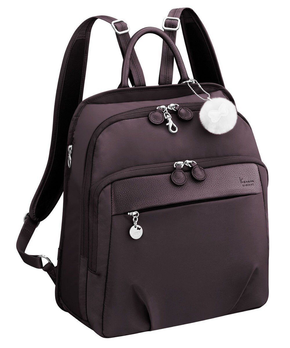 【エースバッグズアンドラゲッジ/ACE BAGS & LUGGAGE】のKanana project PJ1-4th リュックサック A4 67645 カナナ プロジェクト 軽量 軽い 旅行 インテリア・キッズ・メンズ・レディースファッション・服の通販 founy(ファニー) ファッション Fashion レディースファッション Fashion for Women バッグ Bags 傘 Umbrella, Parasol 吸水 Absorbent, Quick-Dry 抗菌 Antibacterial, Bacteria-Resistant 軽量 Lightweight, Ultra Light 定番 Standard, Basic Item フィット Fit, Slim Fit フロント Front, Front Design ポケット Pocket, Pocket Detail リュック Backpack, Rucksack 旅行 Travel ブラックチェリー|ID: prp329100004863005 ipo3291000000036150858