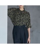 【アイシービー/iCB】の【新色追加・接触冷感・UVケア・速乾・洗える】BackSatinAmunzen 5分袖バンドカラーブラウス 人気、トレンドファッション・服の通販 founy(ファニー) ファッション Fashion レディースファッション Fashion for Women トップス・カットソー Cut & Sew Tops シャツ・ブラウス・オフィスカジュアル Elegant Blouses & Button-Ups 春 Spring 洗える Machine Washable サテン Satin, Glossy Fabric 人気 Popular, Best Seller ワーク Workwear, Utility Style S/S・春夏 SS, Spring/Summer, Warm Season 夏 Summer 2024年 2024 2024春夏・S/S Spring/Summer 2024 SS24 thumbnail ブラック×クレイベージュ系|ID: prp329100004863015 ipo3291000000036151159