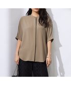 【アイシービー/iCB】の【新色追加・接触冷感・UVケア・速乾・洗える】BackSatinAmunzen 5分袖バンドカラーブラウス 人気、トレンドファッション・服の通販 founy(ファニー) ファッション Fashion レディースファッション Fashion for Women トップス・カットソー Cut & Sew Tops シャツ・ブラウス・オフィスカジュアル Elegant Blouses & Button-Ups 春 Spring 洗える Machine Washable サテン Satin, Glossy Fabric 人気 Popular, Best Seller ワーク Workwear, Utility Style S/S・春夏 SS, Spring/Summer, Warm Season 夏 Summer 2024年 2024 2024春夏・S/S Spring/Summer 2024 SS24 thumbnail フォーン系|ID: prp329100004863015 ipo3291000000036151167