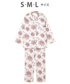 【ワコール/WACOAL】のパジャマ 長袖 長ズボン 綿100%(本体) ミントン レディース NDX540 /ワコール アイボリー|ID: prp329100004863023 ipo3291000000036151348