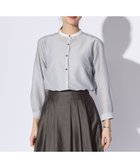 【ジェイ プレス/J.PRESS】のシアーピンストライプ カットソー スカイブルー×スレート系1|ID: prp329100004863041 ipo3291000000036152011