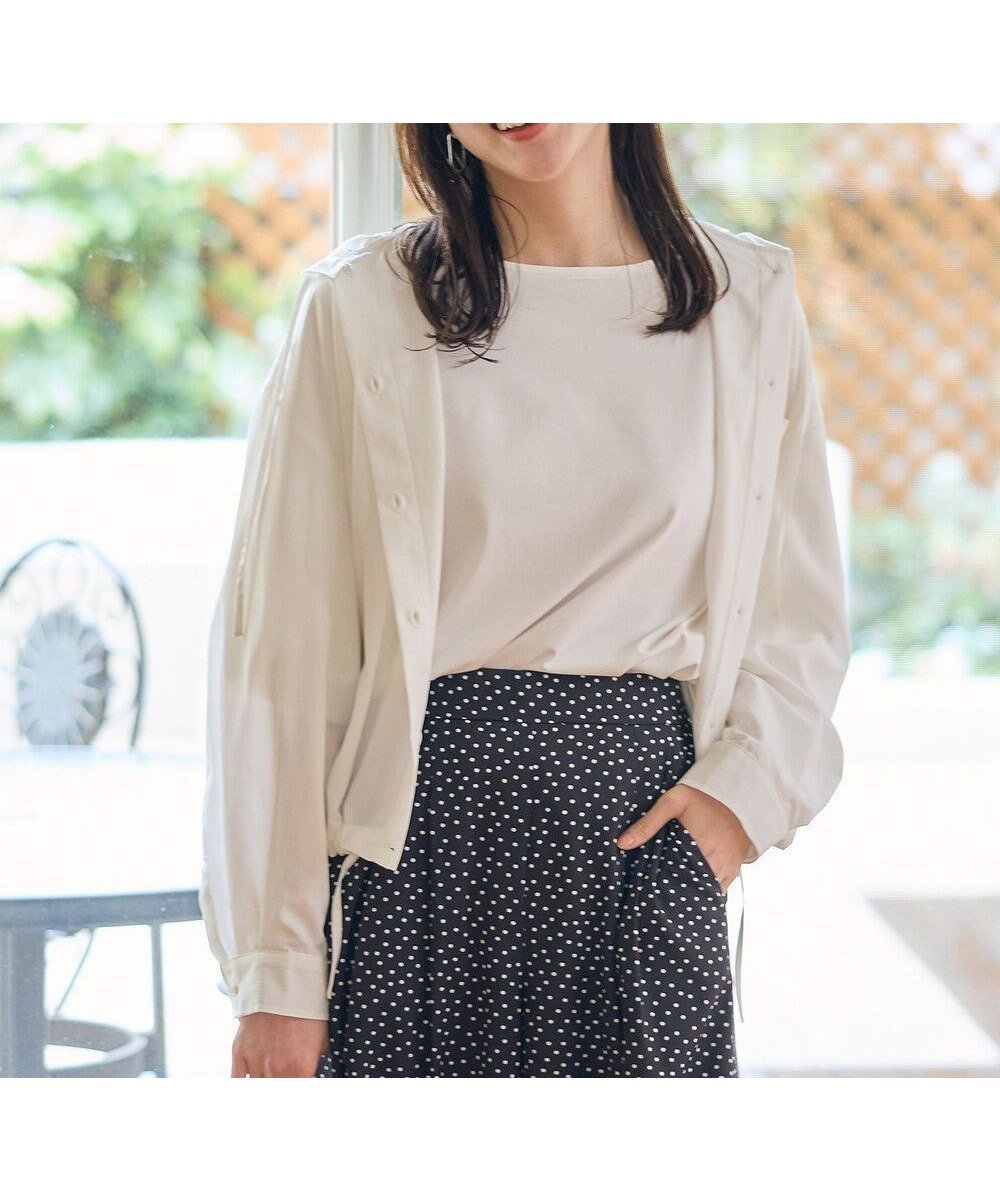 【エニー/ANY】の撥水フーデットシャツ インテリア・キッズ・メンズ・レディースファッション・服の通販 founy(ファニー) ファッション Fashion レディースファッション Fashion for Women トップス・カットソー Cut & Sew Tops シャツ・ブラウス・オフィスカジュアル Elegant Blouses & Button-Ups タートルネック Turtleneck, High Neck デニム Denim, Jeans Material フロント Front, Front Design 夏 Summer 春 Spring S/S・春夏 SS, Spring/Summer, Warm Season オフ|ID: prp329100004863070 ipo3291000000036153028