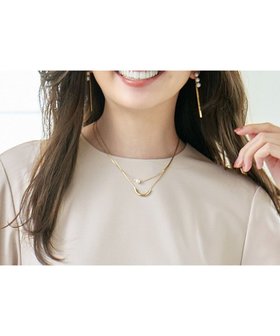 【エニー/ANY】のレイヤード風2連ネックレス 人気、トレンドファッション・服の通販 founy(ファニー) ファッション Fashion レディースファッション Fashion for Women ジュエリー Jewelry ネックレス Necklaces & Pendants おすすめ Recommended / Our Picks アクセサリー Fashion Accessories ギフト プレゼント Gift / Present チェーン Chain, Chain Strap ネックレス Necklace, Pendant Necklace メタル Metal, Metal Parts 再入荷 Restock / Back in Stock |ID:prp329100004863076