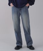 【ウィゴー/WEGO】の【ユニセックス着用ITEM/ウエスト調整可】ストレートデニムパンツ デニム中濃色|ID: prp329100004863078 ipo3291000000036153536