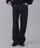 【ウィゴー/WEGO】の【ユニセックス着用ITEM/ウエスト調整可】ストレートデニムパンツ デニムインディゴ|ID: prp329100004863078 ipo3291000000036153541