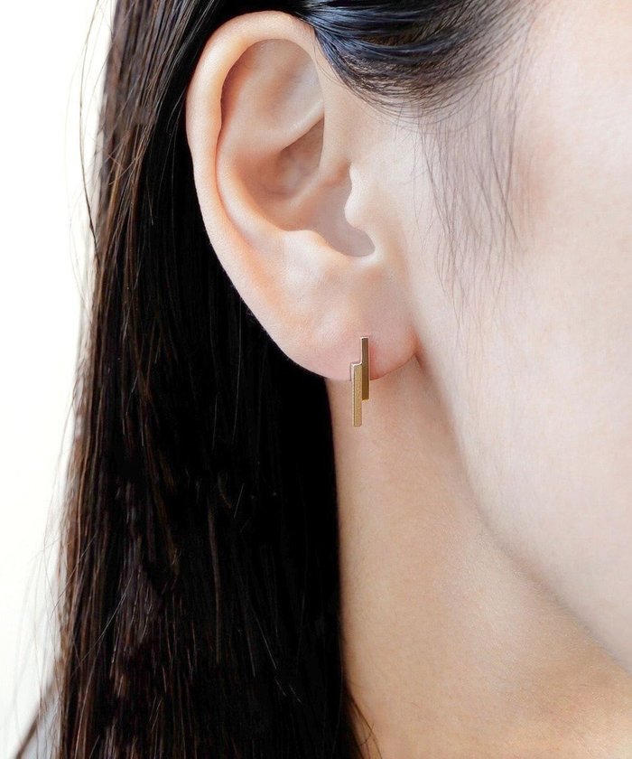 【シュスイ/susui】の【geometric】higaki ピアス M インテリア・キッズ・メンズ・レディースファッション・服の通販 founy(ファニー) https://founy.com/ ファッション Fashion レディースファッション Fashion for Women アクセサリー Fashion Accessories シンプル Simple, Minimal ジュエリー Jewelry, Accessories フォルム Silhouette, Form |ID: prp329100004863082 ipo3291000000036153754