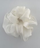 【ウィゴー/WEGO】のLキラキラBIGシュシュ オフホワイト|ID: prp329100004863093 ipo3291000000036154344