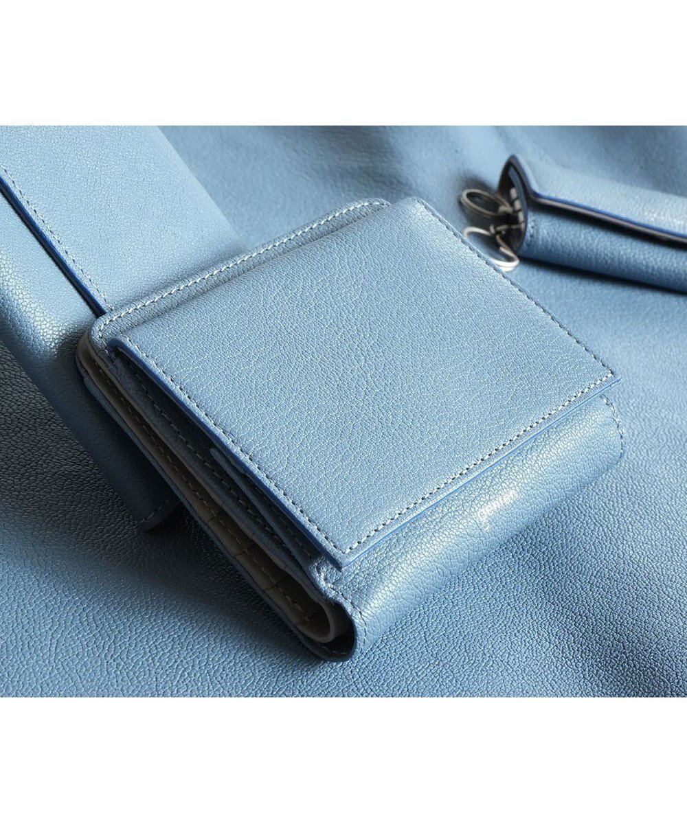 【ゲンテン/genten】のモルトフレスコ 2つ折り財布 インテリア・キッズ・メンズ・レディースファッション・服の通販 founy(ファニー) 　ファッション　Fashion　レディースファッション　Fashion for Women　ミニ財布・二つ折り財布　Wallets & Card Cases　イタリア　Italy　インド　Indian Textile　シンプル　Simple, Minimal　財布　Wallet, Purse　ポケット　Pocket, Pocket Detail　モチーフ　Motif, Design Theme　ワーク　Workwear, Utility Style　エレガント 上品　Elegant　デニムブルー|ID: prp329100004863100 ipo3291000000036154633