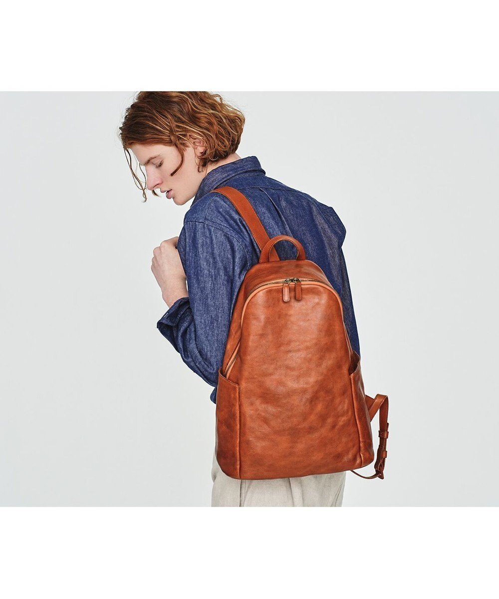 【ゲンテン/genten】のルヴィド リュック インテリア・キッズ・メンズ・レディースファッション・服の通販 founy(ファニー) ファッション Fashion レディースファッション Fashion for Women バッグ Bags シンプル Simple, Minimal タオル Towel, Bath Towel ポケット Pocket, Pocket Detail メンズ Men's, Menswear リュック Backpack, Rucksack チャ|ID: prp329100004863107 ipo3291000000036154745