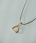 【イェッカ ヴェッカ/YECCA VECCA】のコードチェーンワントップネックレス 人気、トレンドファッション・服の通販 founy(ファニー) ファッション Fashion レディースファッション Fashion for Women ジュエリー Jewelry ネックレス Necklaces & Pendants アクセサリー Fashion Accessories シンプル Simple, Minimal チェーン Chain, Chain Strap ネックレス Necklace, Pendant Necklace メタル Metal, Metal Parts thumbnail Gold|ID: prp329100004863121 ipo3291000000036155047