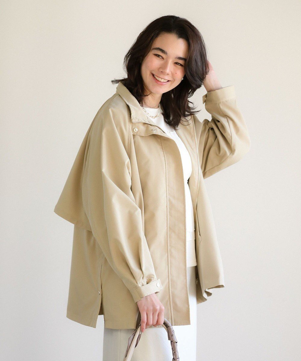 【グリーンパークス/Green Parks】の撥水加工Aラインマウンテンパーカー インテリア・キッズ・メンズ・レディースファッション・服の通販 founy(ファニー) ファッション Fashion レディースファッション Fashion for Women アウター Coat / Outerwear Collection レディースジャケット・軽アウター Jackets ブルゾンジャケット・スポーティアウター Blouson Jackets 春 Spring シンプル Simple, Minimal ジャケット Jacket, Outerwear パーカー Hoodie, Parka ブルゾン Blouson, Bomber Jacket ポケット Pocket, Pocket Detail S/S・春夏 SS, Spring/Summer, Warm Season 夏 Summer 旅行 Travel エレガント 上品 Elegant ビジネス 仕事 通勤 Business / Work / Commuting Beige|ID: prp329100004863138 ipo3291000000036155298