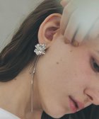 【イェッカ ヴェッカ/YECCA VECCA】のニュアンスメタルチェーンピアス Silver|ID: prp329100004863139 ipo3291000000036155317