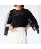 【23区/NIJYUSANKU】の【GOLD LABEL】フェザーチュール クルーネック カーディガン 人気、トレンドファッション・服の通販 founy(ファニー) ファッション Fashion レディースファッション Fashion for Women トップス・カットソー Cut & Sew Tops カーディガン・羽織り Layered Style Cardigans 春 Spring カーディガン Cardigan, Knitwear キャミソール Camisole, Spaghetti Strap Top クロップド Cropped, Short Length コレクション Collection, Seasonal Line シアー Sheer, See-Through シャーリング Shirring, Ruched シンプル Simple, Minimal スマート Smart, Elegant チュール Tulip, Tulip Motif デニム Denim, Jeans Material バランス Balance, Style Balance フロント Front, Front Design ロング Long, Long-Length ワイド Wide, Wide Fit S/S・春夏 SS, Spring/Summer, Warm Season 夏 Summer 2026年 2026 thumbnail ブラック|ID: prp329100004863153 ipo3291000000036155575