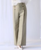 【23区/NIJYUSANKU】の【GOLD LABEL】ウールダブルクロス フロントボタン ワイドパンツ 人気、トレンドファッション・服の通販 founy(ファニー) ファッション Fashion レディースファッション Fashion for Women パンツ Pants & Trousers 春 Spring カットソー Cut and Sewn Top コレクション Collection, Seasonal Line シルク Silk, 100% Silk シンプル Simple, Minimal スマート Smart, Elegant 定番 Standard, Basic Item フロント Front, Front Design リラックス Relax, Relaxed Fit ワイド Wide, Wide Fit S/S・春夏 SS, Spring/Summer, Warm Season 夏 Summer エレガント 上品 Elegant 2026年 2026 thumbnail モスグリーン|ID: prp329100004863159 ipo3291000000036155690