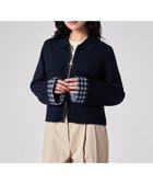 【ポール スミス/Paul Smith】のPaul Smith Loves Barbour Whitby Knitted ジップアップジャケット 人気、トレンドファッション・服の通販 founy(ファニー) ファッション Fashion レディースファッション Fashion for Women アウター Coat / Outerwear Collection レディースジャケット・軽アウター Jackets ブルゾンジャケット・スポーティアウター Blouson Jackets ギンガム Gingham, Gingham Fabric ショート Short, Short Length シンプル Simple, Minimal ジャカード／ジャガード Jacquard, Woven Pattern ジャケット Jacket, Outerwear ダブル Double, Double-Breasted チェック Check, Plaid, Tartan ブルゾン Blouson, Bomber Jacket ポケット Pocket, Pocket Detail ワンポイント One Point, Statement Accent A/W・秋冬 Autumn/Winter S/S・春夏 SS, Spring/Summer, Warm Season 夏 Summer thumbnail ネイビー|ID: prp329100004863178 ipo3291000000036155965