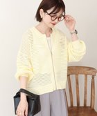 【アメリカンホリック/AMERICAN HOLIC】の【先行予約】ジップアップメッシュニットカーディガン【WEB限定カラー有り】 人気、トレンドファッション・服の通販 founy(ファニー) ファッション Fashion レディースファッション Fashion for Women トップス・カットソー Cut & Sew Tops ニット Knit Tops & Sweaters カーディガン・羽織り Layered Style Cardigans おすすめ Recommended / Our Picks カーディガン Cardigan, Knitwear コンパクト Compact, Small Size タンク Tank Top, Sleeveless Top ポケット Pocket, Pocket Detail メッシュ Mesh, Net Fabric 今季 This Season, Current Season 夏 Summer 春 Spring S/S・春夏 SS, Spring/Summer, Warm Season thumbnail Yellow|ID: prp329100004863183 ipo3291000000036156056