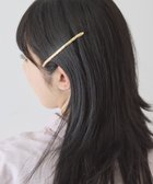 【アメリカンホリック/AMERICAN HOLIC】のニュアンスメタルラインバレッタ 人気、トレンドファッション・服の通販 founy(ファニー) ファッション Fashion レディースファッション Fashion for Women シュシュ&ヘアアクセ/ヘアアレンジ Scrunchies & Hair Accessories おすすめ Recommended / Our Picks アクセサリー Fashion Accessories アメリカン American Style ギフト プレゼント Gift / Present スタイリッシュ Stylish, Fashionable トレンド Trend, Trending Now thumbnail Gold|ID: prp329100004863188 ipo3291000000036156229