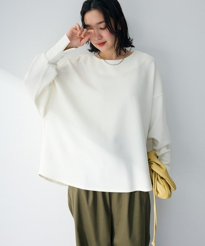 【グリーンパークス/Green Parks】の袖スリットカットプルオーバー インテリア・キッズ・メンズ・レディースファッション・服の通販 founy(ファニー) https://founy.com/ ファッション Fashion レディースファッション Fashion for Women トップス・カットソー Cut & Sew Tops シャツ・ブラウス・オフィスカジュアル Elegant Blouses & Button-Ups ロングTシャツ・Tシャツ Longline T-Shirts & Tees カジュアルプルオーバー・ニットトップス Pullovers & Knit Tops / Casual Pullovers カットソー・ベーシックTシャツ Cut-and-Sewn Tops / Stretch Tees & Basics カットソー Cut and Sewn Top シンプル Simple, Minimal スリット Slit, Slit Detail ポケット Pocket, Pocket Detail リラックス Relax, Relaxed Fit エレガント 上品 Elegant 夏 Summer 春 Spring S/S・春夏 SS, Spring/Summer, Warm Season |ID: prp329100004863189 ipo3291000000036156241