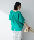 【グリーンパークス/Green Parks】の袖スリットカットプルオーバー 人気、トレンドファッション・服の通販 founy(ファニー) ファッション Fashion レディースファッション Fashion for Women トップス・カットソー Cut & Sew Tops シャツ・ブラウス・オフィスカジュアル Elegant Blouses & Button-Ups ロングTシャツ・Tシャツ Longline T-Shirts & Tees カジュアルプルオーバー・ニットトップス Pullovers & Knit Tops / Casual Pullovers カットソー・ベーシックTシャツ Cut-and-Sewn Tops / Stretch Tees & Basics カットソー Cut and Sewn Top シンプル Simple, Minimal スリット Slit, Slit Detail ポケット Pocket, Pocket Detail リラックス Relax, Relaxed Fit エレガント 上品 Elegant 夏 Summer 春 Spring S/S・春夏 SS, Spring/Summer, Warm Season thumbnail Green|ID: prp329100004863189 ipo3291000000036156259