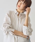 【アメリカンホリック/AMERICAN HOLIC】の【イージーケア】バックギャザーリボンシャツ Check|ID: prp329100004863190 ipo3291000000036156292