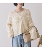 【アメリカンホリック/AMERICAN HOLIC】の【前後2WAY】レース透かし編みニットカーディガン 人気、トレンドファッション・服の通販 founy(ファニー) ファッション Fashion レディースファッション Fashion for Women トップス・カットソー Cut & Sew Tops ニット Knit Tops & Sweaters カーディガン・羽織り Layered Style Cardigans 春 Spring カーディガン Cardigan, Knitwear コンパクト Compact, Small Size シンプル Simple, Minimal 透かし Cut-Out, Lacework トレンド Trend, Trending Now ポケット Pocket, Pocket Detail レース Lace, Lace Fabric ロング Long, Long-Length ワイド Wide, Wide Fit S/S・春夏 SS, Spring/Summer, Warm Season 夏 Summer thumbnail Ivory|ID: prp329100004863213 ipo3291000000036156388