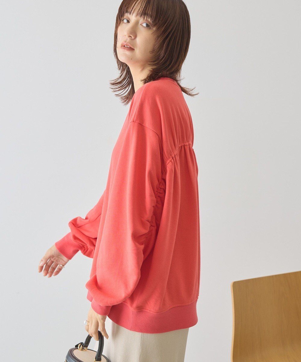 【アメリカンホリック/AMERICAN HOLIC】のバックギャザー裏毛スウェット インテリア・キッズ・メンズ・レディースファッション・服の通販 founy(ファニー) ファッション Fashion レディースファッション Fashion for Women トップス・カットソー Cut & Sew Tops レディースパーカー・カジュアルフーディー Casual Hoodies & Sweatshirts スウェット・クルーネックトップス Sweatshirts & Crewnecks / Relaxed Fit Sweat Tops アメリカン American Style 春 Spring ギャザー Gathered, Ruffled シンプル Simple, Minimal スウェット / スエット Sweatshirt, Sweatwear スタイリッシュ Stylish, Fashionable スラックス Slacks, Dress Pants フロント Front, Front Design ボトム Bottoms, Lower Wear ポケット Pocket, Pocket Detail リラックス Relax, Relaxed Fit S/S・春夏 SS, Spring/Summer, Warm Season おすすめ Recommended / Our Picks 夏 Summer Red|ID: prp329100004863221 ipo3291000000036156434