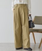 【アメリカンホリック/AMERICAN HOLIC】のワイドチノパンツ 人気、トレンドファッション・服の通販 founy(ファニー) ファッション Fashion レディースファッション Fashion for Women パンツ Pants & Trousers アメリカン American Style 春 Spring カットソー Cut and Sewn Top シンプル Simple, Minimal スタイリッシュ Stylish, Fashionable フロント Front, Front Design ベーシック Basic, Essential ポケット Pocket, Pocket Detail リラックス Relax, Relaxed Fit ワイド Wide, Wide Fit S/S・春夏 SS, Spring/Summer, Warm Season 夏 Summer thumbnail Beige|ID: prp329100004863243 ipo3291000000036156499