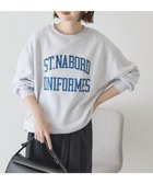 【アメリカンホリック/AMERICAN HOLIC】のカレッジロゴ裏毛スウェット Light Gray|ID: prp329100004863256 ipo3291000000036156543