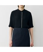 【アイシービー/iCB】の【先行予約・WEB限定カラーあり】BackSatinAmunzen 5分袖バンドカラーブラウス 人気、トレンドファッション・服の通販 founy(ファニー) ファッション Fashion レディースファッション Fashion for Women トップス・カットソー Cut & Sew Tops シャツ・ブラウス・オフィスカジュアル Elegant Blouses & Button-Ups 春 Spring 今季 This Season, Current Season サテン Satin, Glossy Fabric 定番 Standard, Basic Item 人気 Popular, Best Seller プリント Print, Printed Pattern ワーク Workwear, Utility Style S/S・春夏 SS, Spring/Summer, Warm Season 夏 Summer 2026年 2026 thumbnail ブラック|ID: prp329100004863293 ipo3291000000036156666