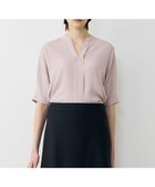 【アイシービー/iCB】の【先行予約・WEB限定】BackSatinAmunzen 5分袖キーネックブラウス 人気、トレンドファッション・服の通販 founy(ファニー) ファッション Fashion レディースファッション Fashion for Women トップス・カットソー Cut & Sew Tops シャツ・ブラウス・オフィスカジュアル Elegant Blouses & Button-Ups 春 Spring 今季 This Season, Current Season サテン Satin, Glossy Fabric 人気 Popular, Best Seller プリント Print, Printed Pattern ワーク Workwear, Utility Style S/S・春夏 SS, Spring/Summer, Warm Season 夏 Summer エレガント 上品 Elegant 2026年 2026 thumbnail ヘイズピンク|ID: prp329100004863370 ipo3291000000036157010