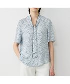 【アイシービー/iCB】の【先行予約】BackSatinAmunzen 5分袖配色ボウタイブラウス 人気、トレンドファッション・服の通販 founy(ファニー) ファッション Fashion レディースファッション Fashion for Women トップス・カットソー Cut & Sew Tops シャツ・ブラウス・オフィスカジュアル Elegant Blouses & Button-Ups 春 Spring 今季 This Season, Current Season サテン Satin, Glossy Fabric トリミング Trimming, Decorative Edge ドット Polka Dot, Dot Pattern 人気 Popular, Best Seller プリント Print, Printed Pattern モチーフ Motif, Design Theme S/S・春夏 SS, Spring/Summer, Warm Season おすすめ Recommended / Our Picks 夏 Summer エレガント 上品 Elegant セレモニー Ceremony ビジネス 仕事 通勤 Business / Work / Commuting 2026年 2026 thumbnail サックスグレー×ミックスモチーフドット|ID: prp329100004863388 ipo3291000000036157115